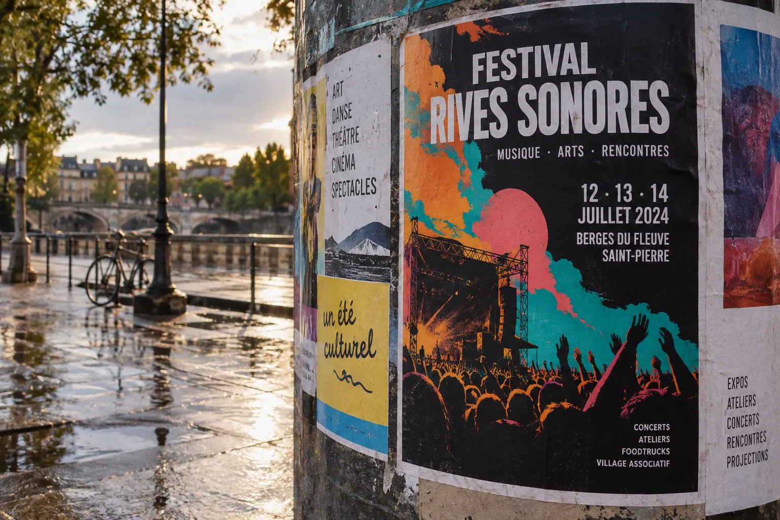 Affiche de festival : les points essentiels à vérifier