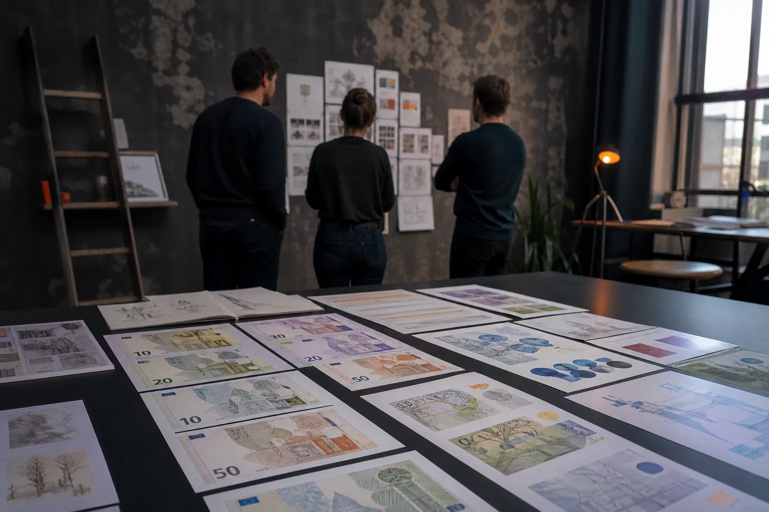 Futurs billets en euros : les 10 concepts graphiques en lice