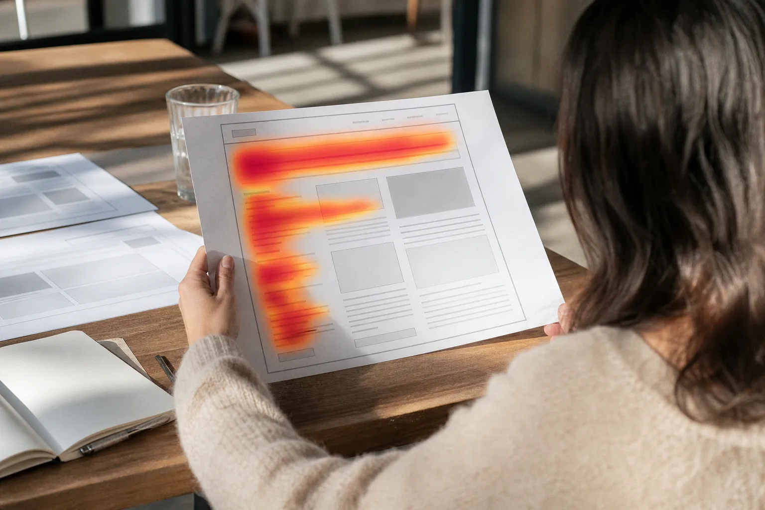 Lecture en F : pourquoi le regard suit ce schéma sur le web
