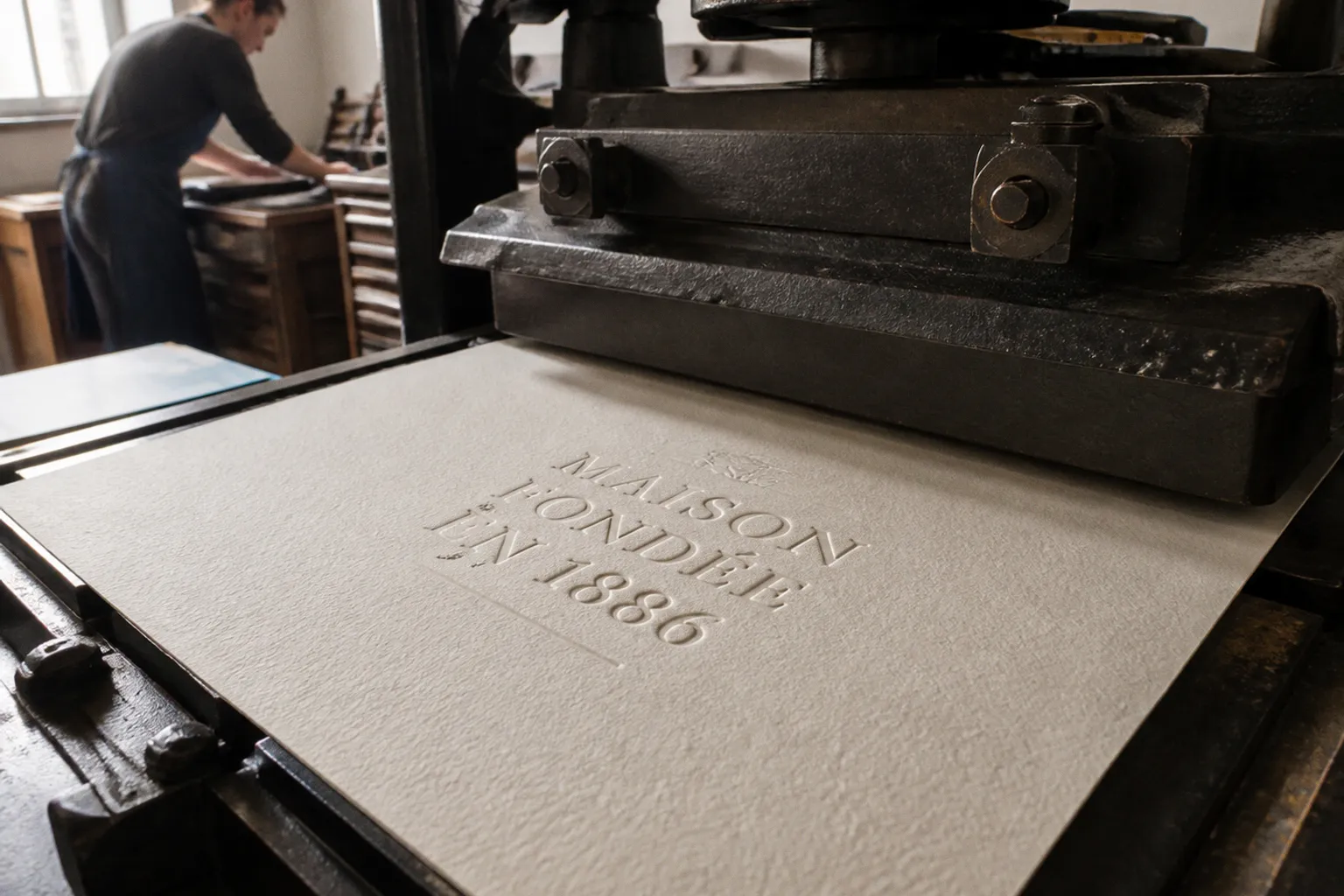 Letterpress : pourquoi le papier coton est indispensable