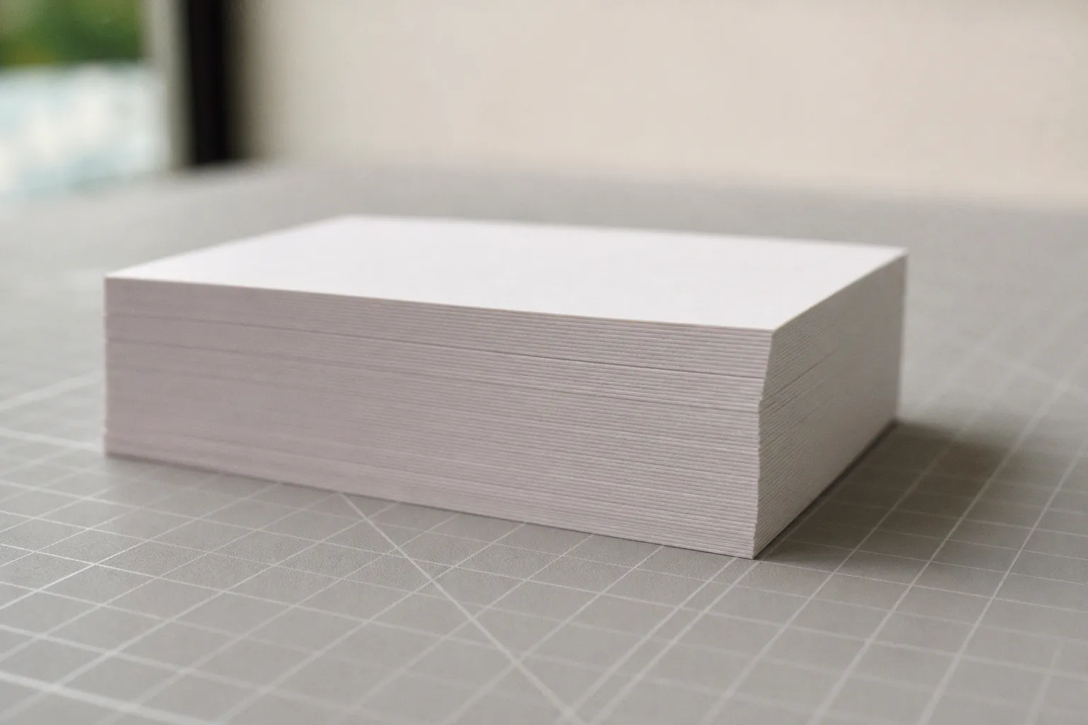 Quel grammage de papier pour une carte de visite ?