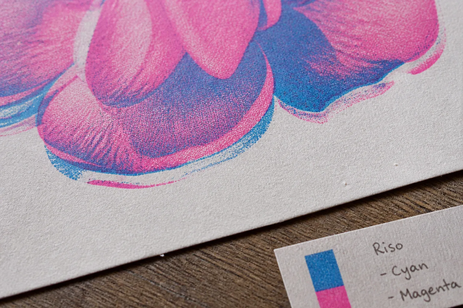 Risographie : pourquoi les couleurs se décalent